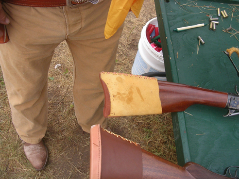 How to  make a '73 rifle buttstock fit like a carbine buttstock if you're long armed.